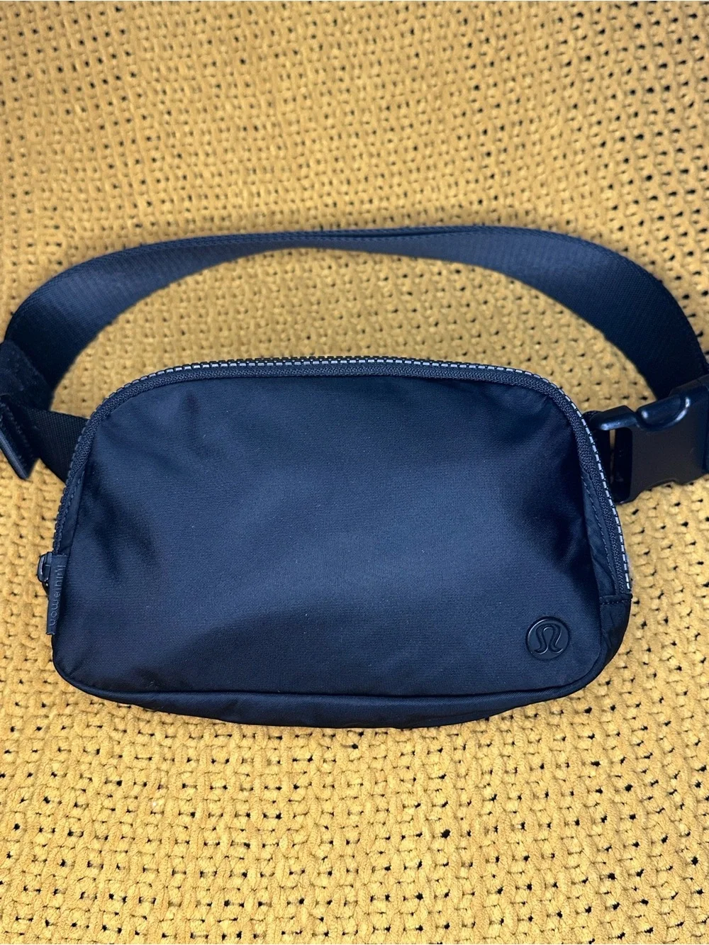 lululemon athletica Black Crossbody/ Waist Pack